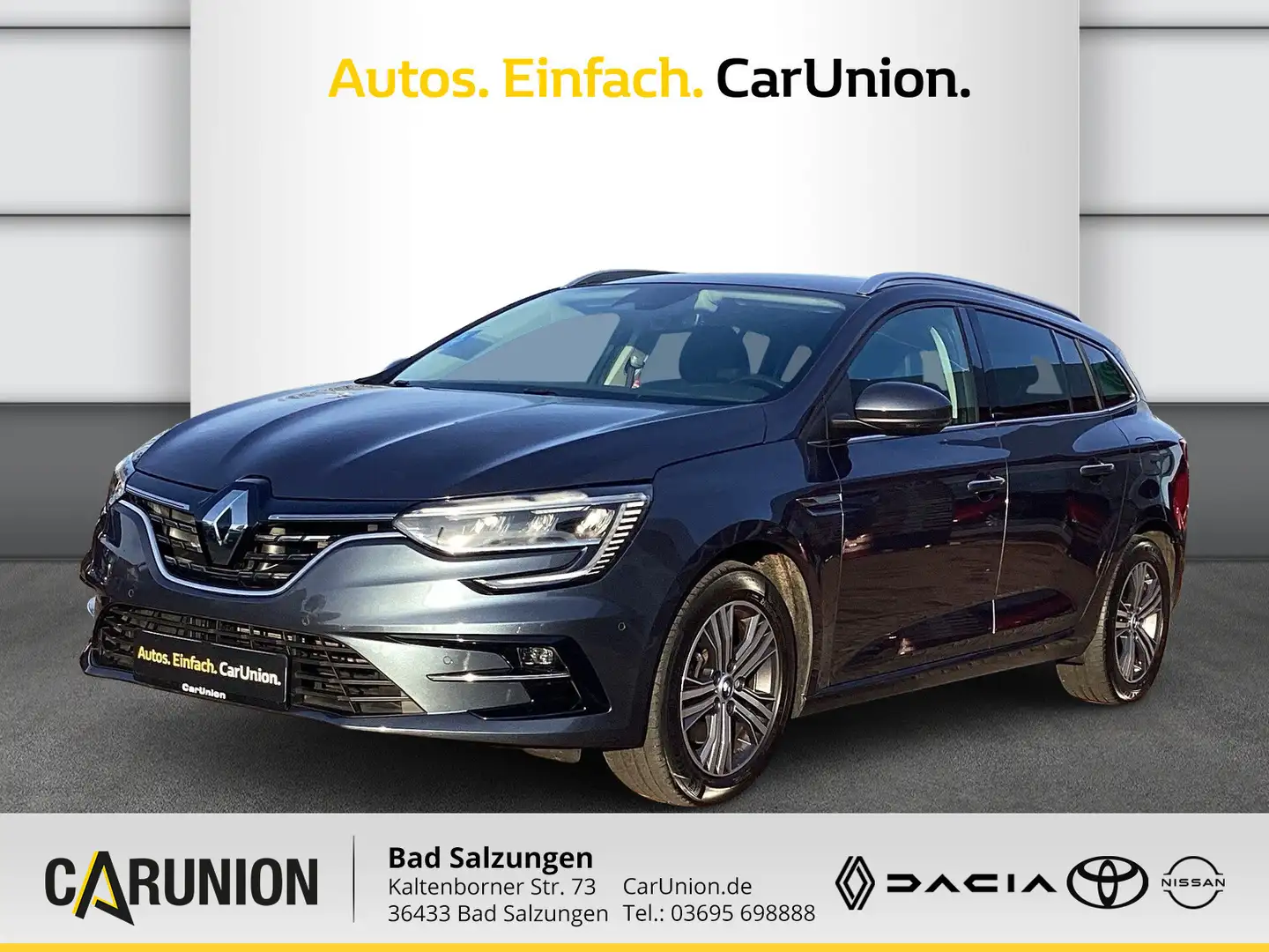 Renault Megane Grandtour E-TECH Plug-in 160 INTENS Grau - 1