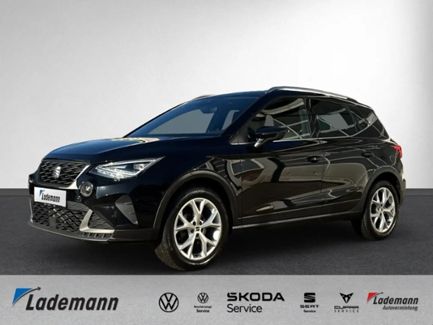 SEAT Arona 1.5 TSI DSG FR LED+NAVI+GRA+BEATS+PDC+SIHZ Schwarz - 1