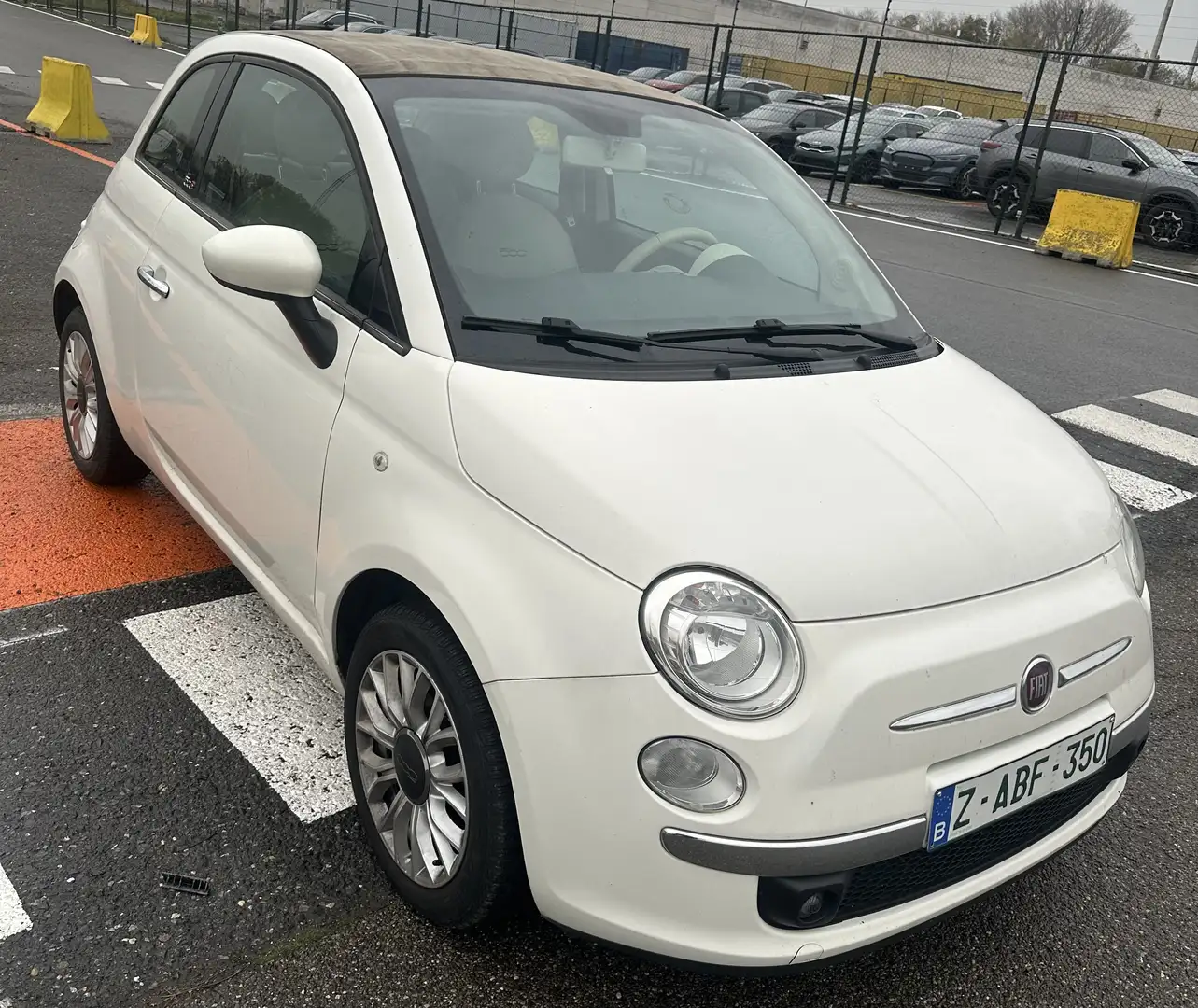 Fiat 500C 500 C 1.2 Lounge Blanc - 1