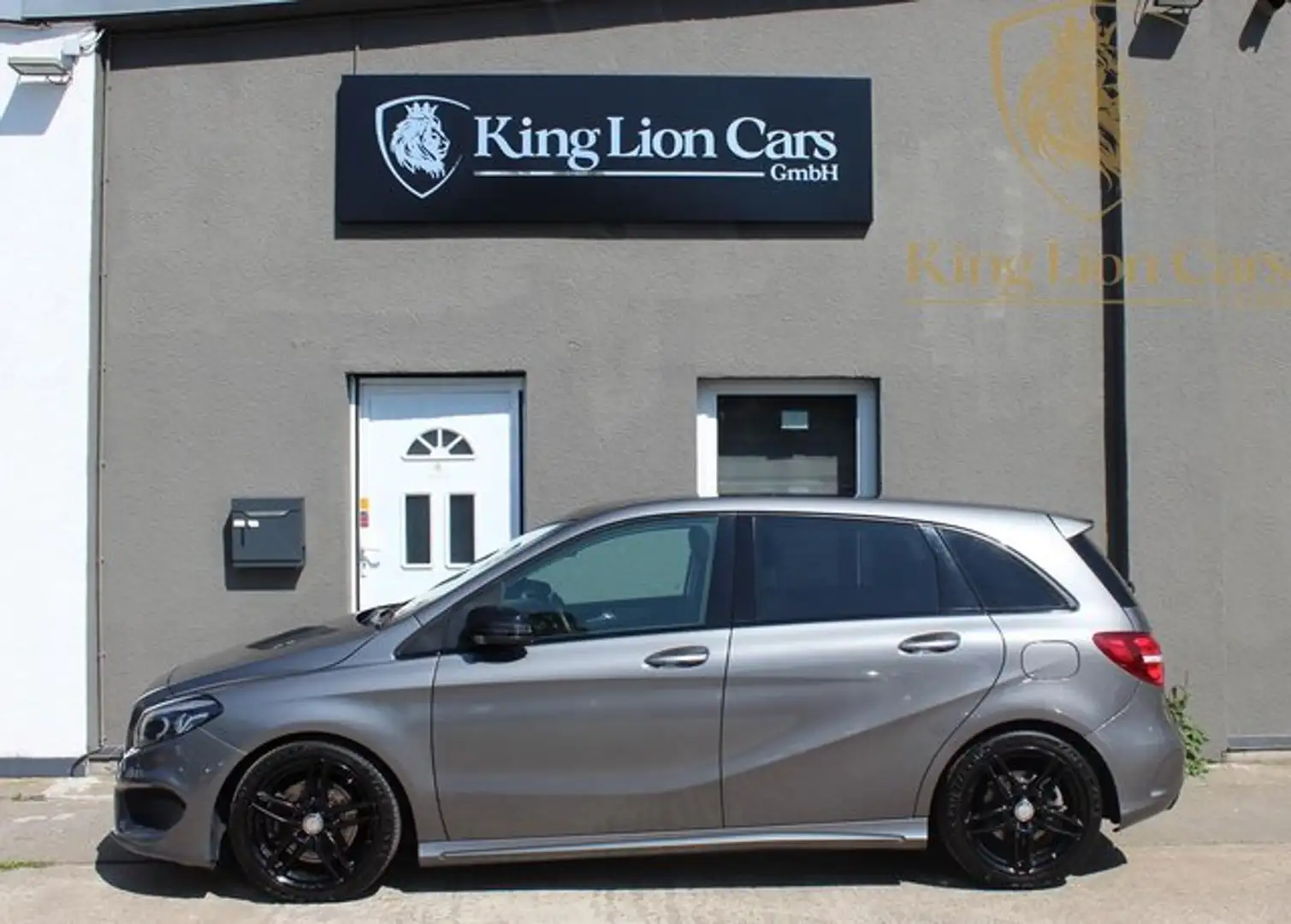 Mercedes-Benz B 220 CDI 4M AMG SPORTPAKET+DISTRONIC+PANO+AHK Grau - 2