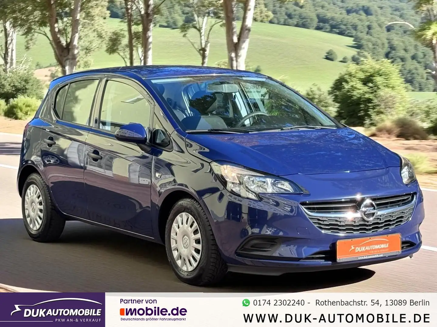 Opel Corsa-e Corsa E Selection *1.Hand*Klima* Blau - 1