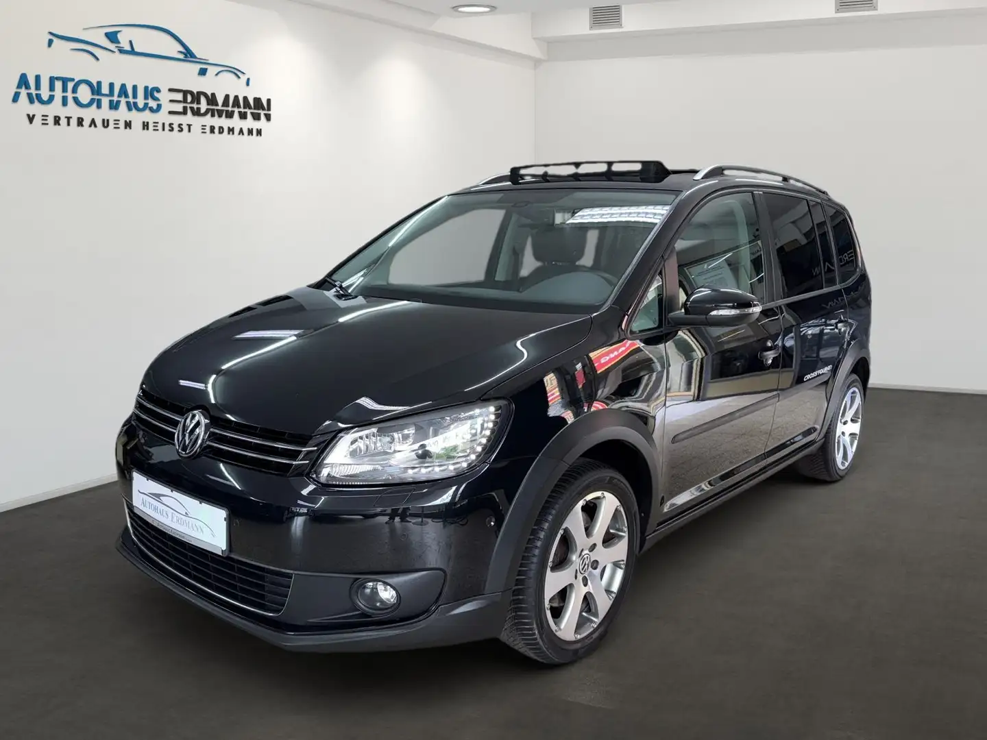 Volkswagen Touran 1,4 TSI Cross*7-Sitze*Aut*Pano*Leder*R-Ka Schwarz - 1