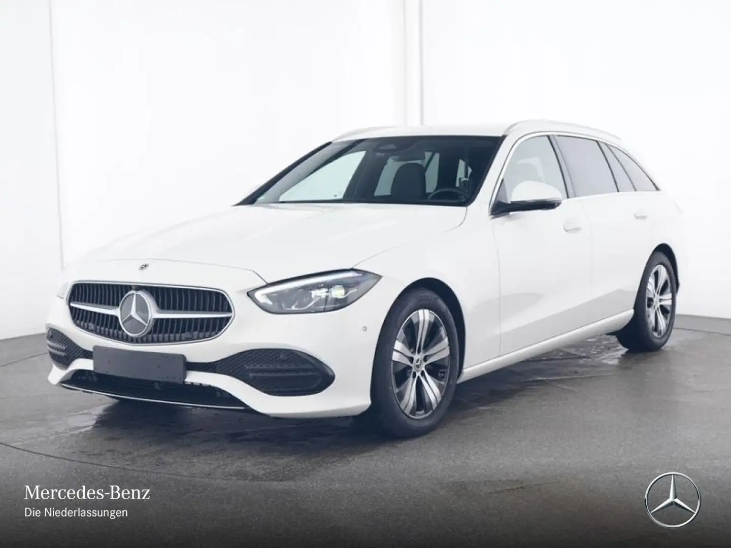 Mercedes-Benz C 180 T AVANTG+360+LED+TOTW+KEYLESS+9G Weiß - 2