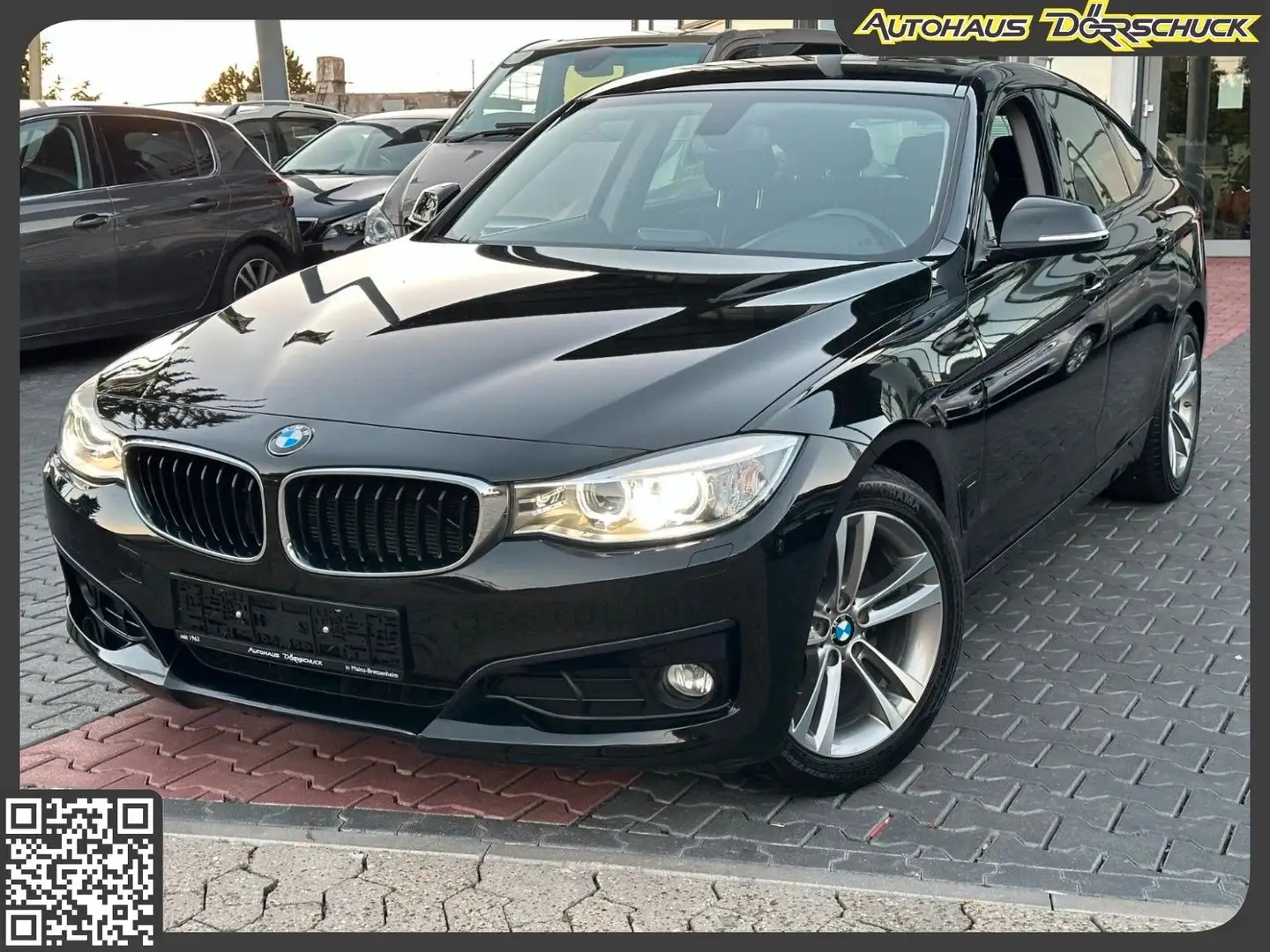 BMW 318 318d GT Navi. Sportsitze. PDC. Noir - 1