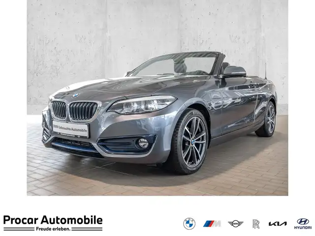 BMW 218 i Cabrio Sport Line Leder Sitzheiz. Navi