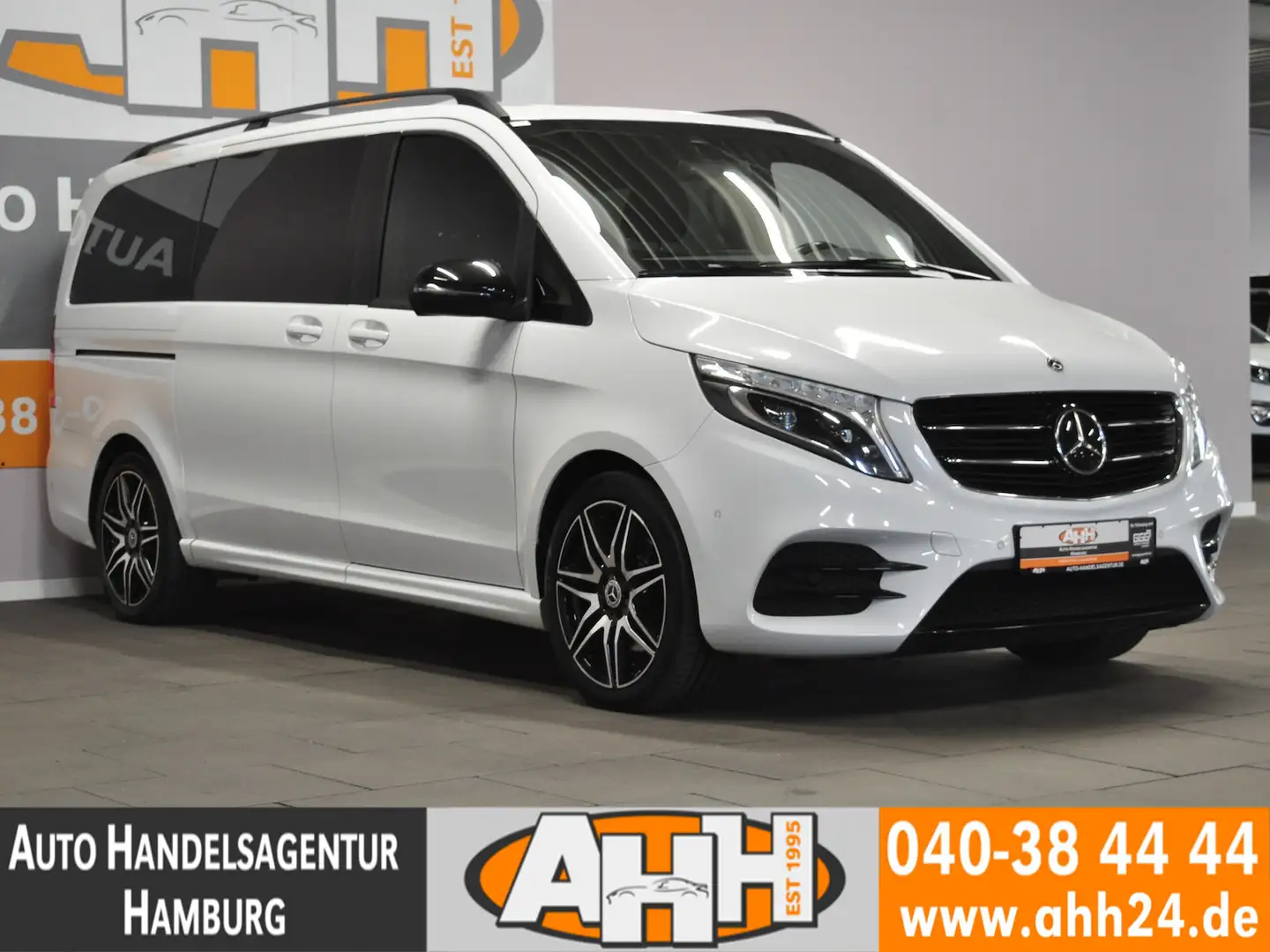 Mercedes-Benz V 250 d LANG AMG NIGHT|BURMESETER|KAM|AHK|6S|19Z Weiß - 2