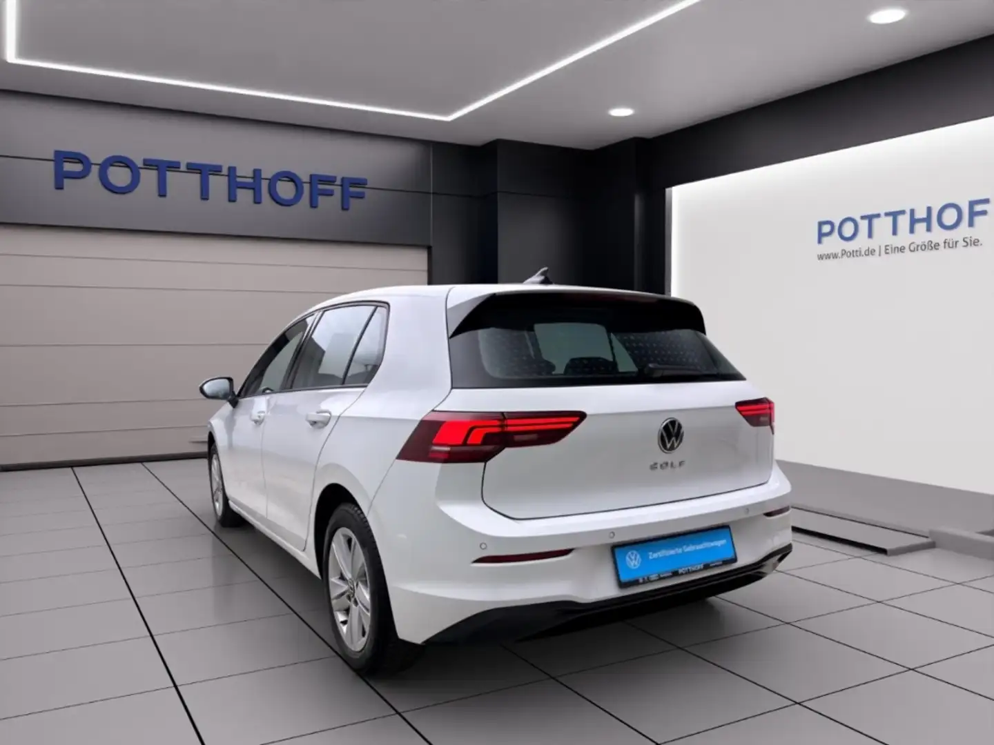 Volkswagen Golf 1.5 TSI LIFE NAVI AHK KLIMA LED Weiß - 2