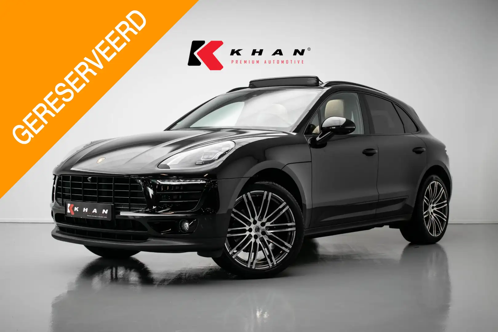 Porsche Macan 2.0 |Pano|Org.NL|Sportchrono|Luchtvering|360|Bose| Zwart - 1