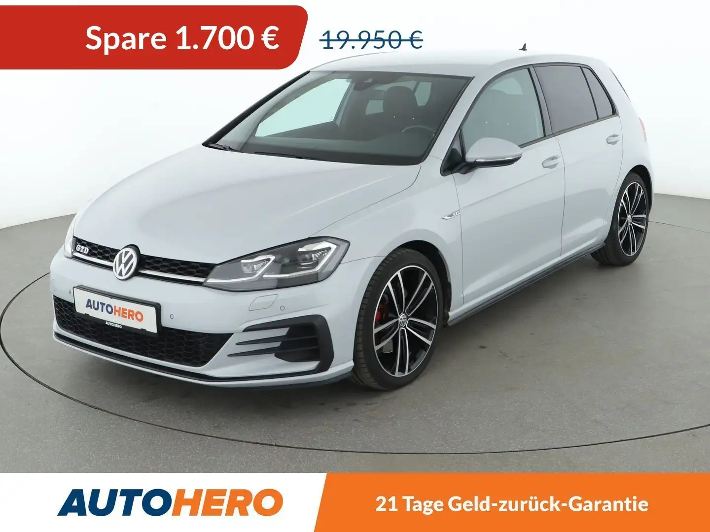 Volkswagen Golf 2.0 TDI GTD BM*ACC*CAM*NAVI*LED*PDC*SHZ*KLIMA* Белый - 1