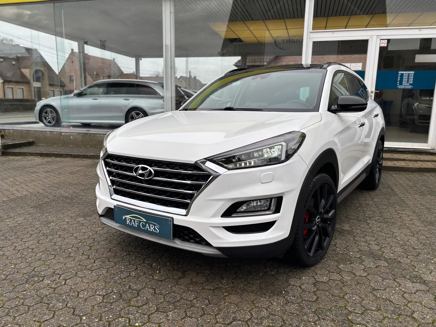 Hyundai TUCSON Tucson 1.6 GDi / FULL OPTION / CARPASS / GARANTIE! Blanc - 1