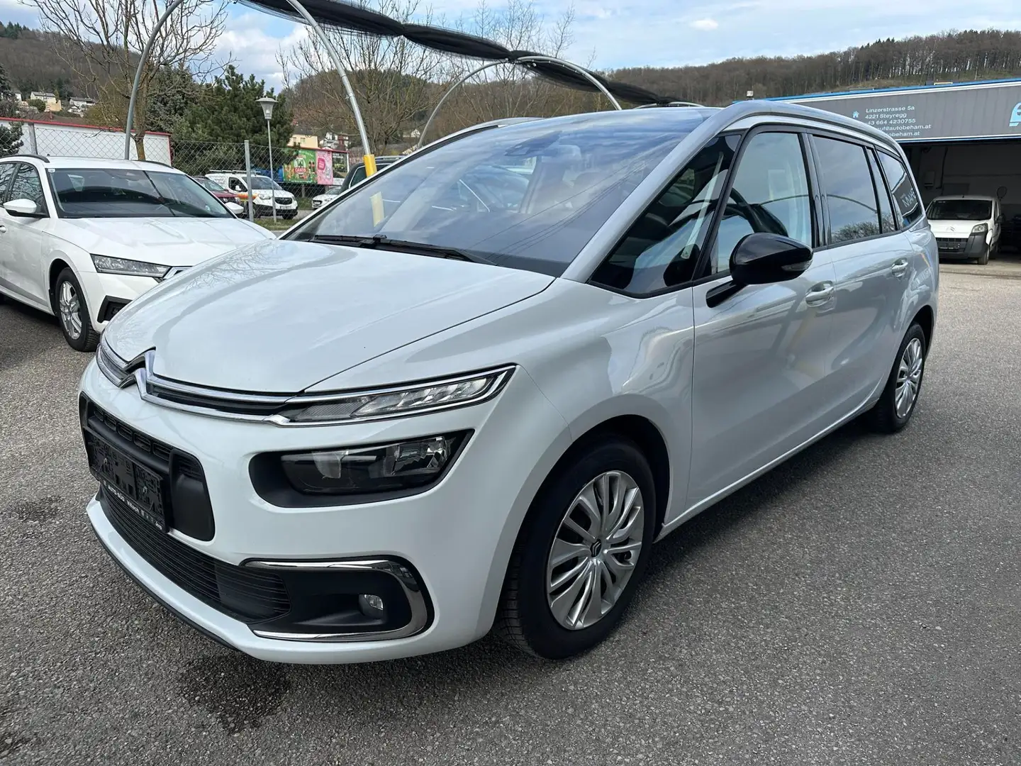 Citroen Grand C4 SpaceTourer BlueHDI Feel 7-Sitzer Carplay-ACC-Sitzheizg. Weiß - 1
