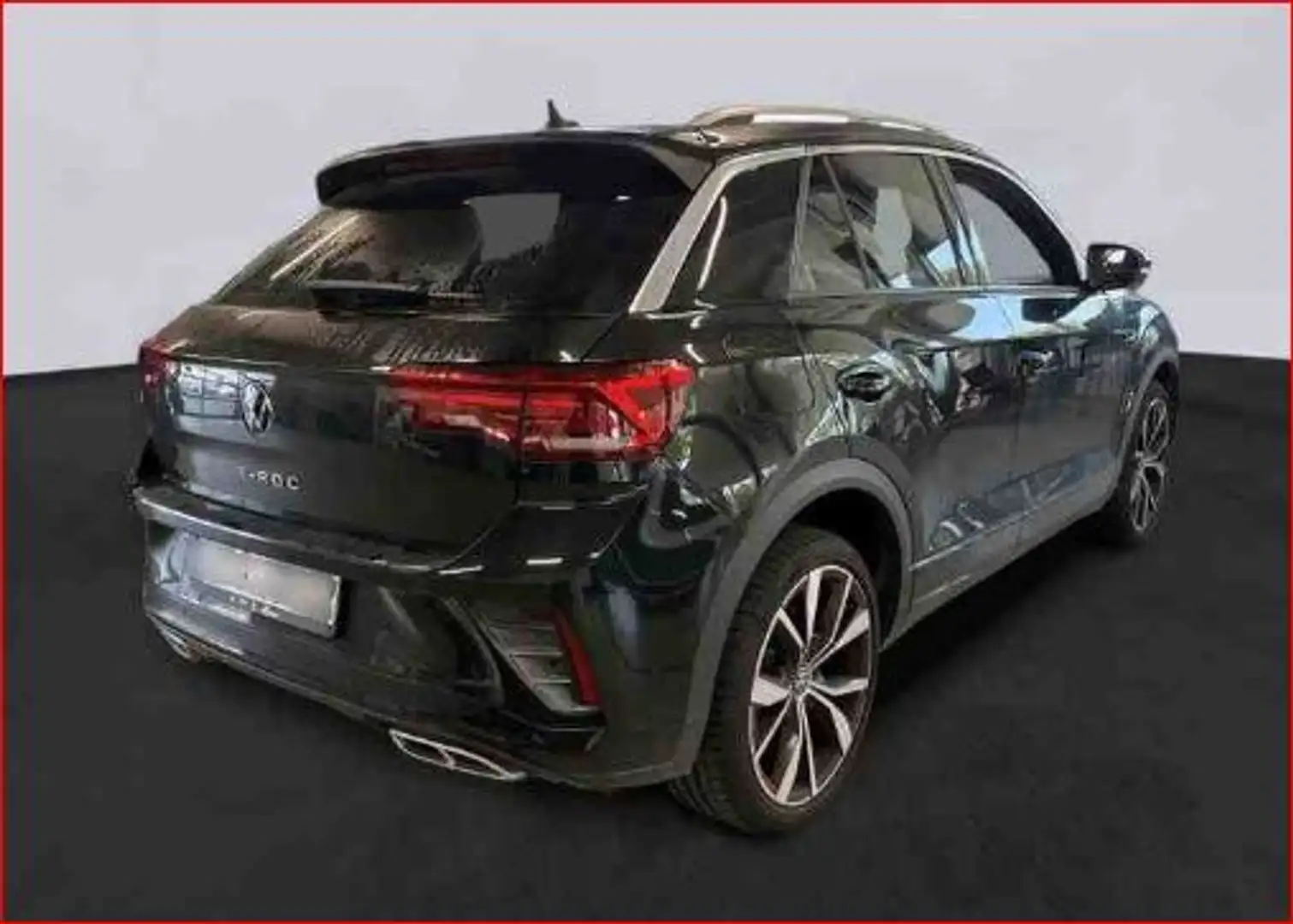 Volkswagen T-Roc 1.5 TSI DSG R-Line Navi LED+ elHK Kam LM19 Schwarz - 2