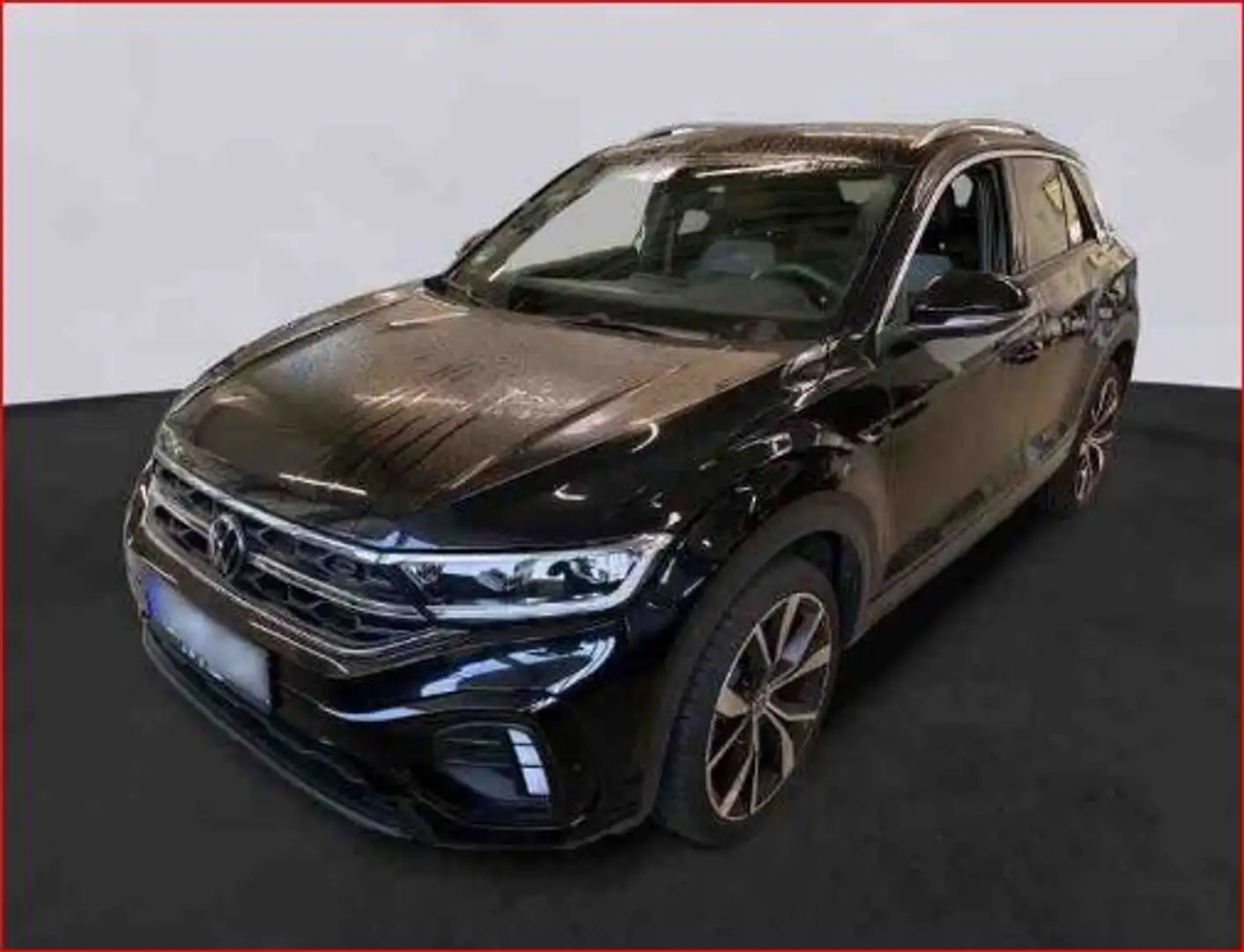 Volkswagen T-Roc 1.5 TSI DSG R-Line Navi LED+ elHK Kam LM19 Schwarz - 1