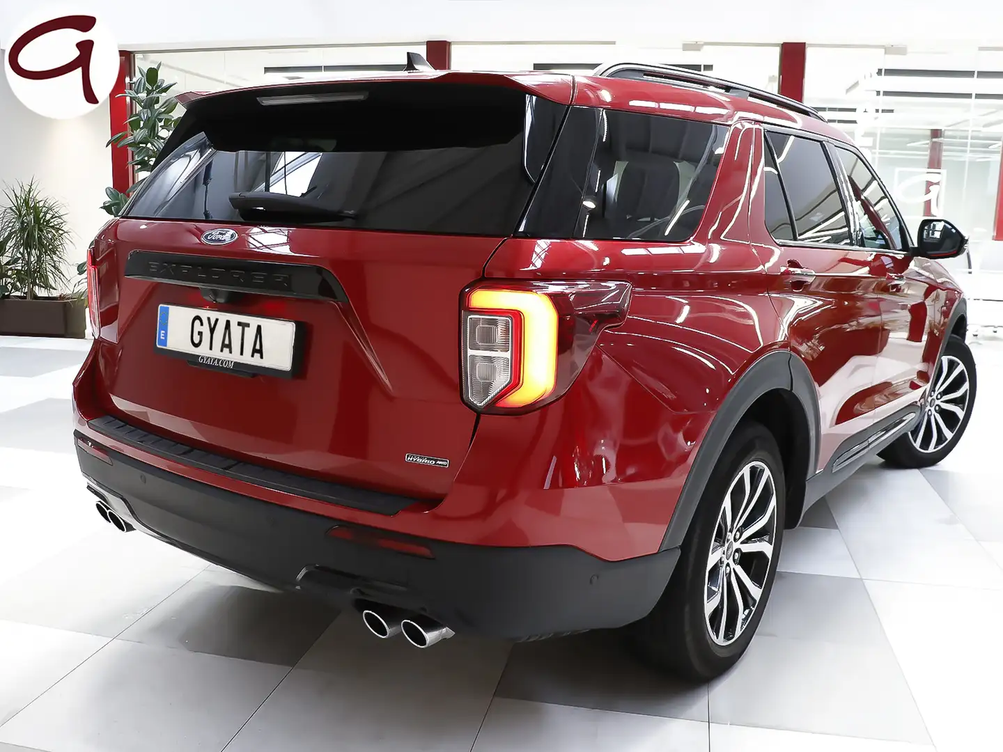 Ford Explorer 3.0 PHEV ST-Line AWD 450 Rojo - 2