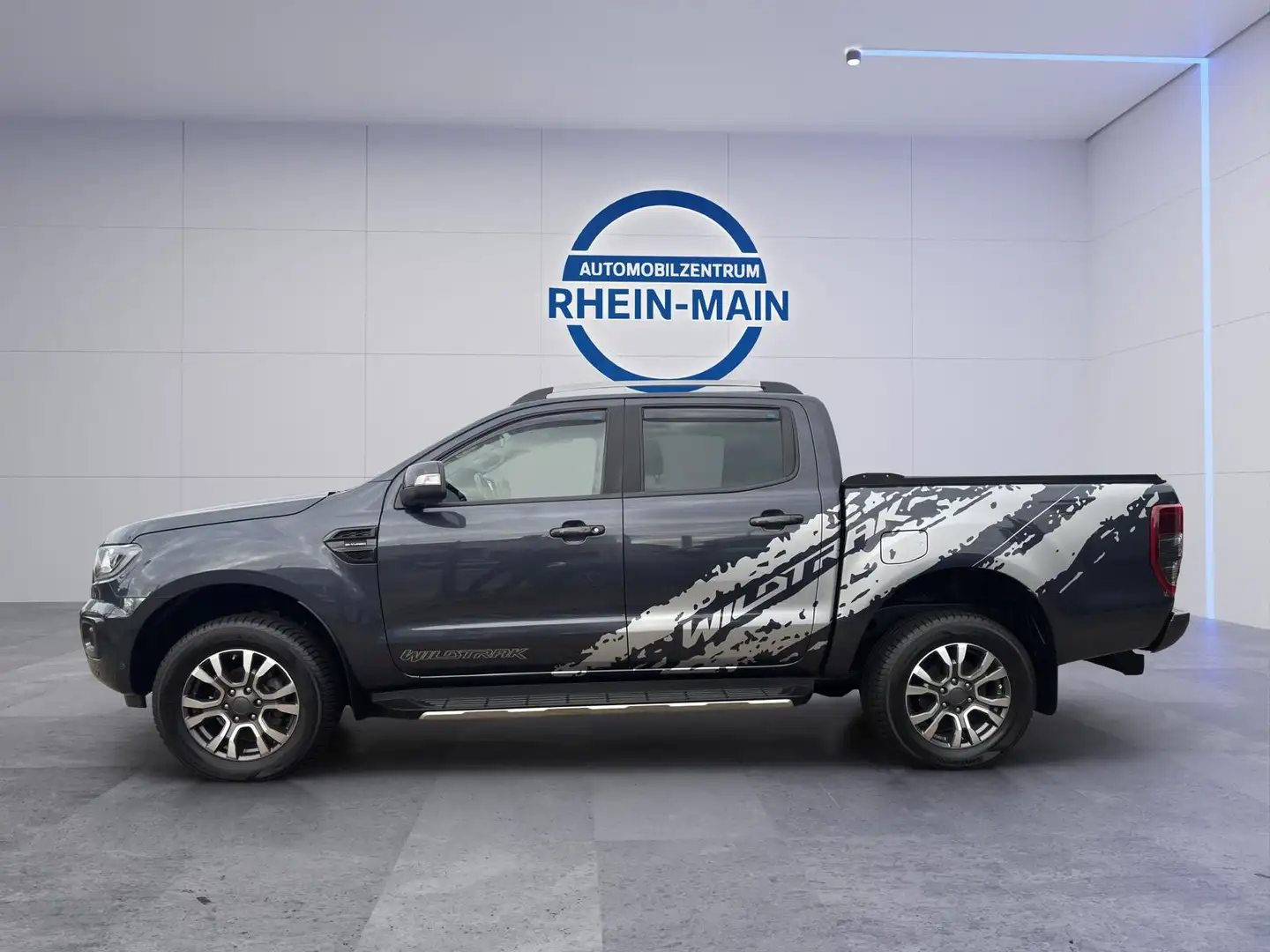 Ford Ranger Wildtrak DoKa Inspektion NEU 4x4 ROLLO AHK 3,5T Gris - 2