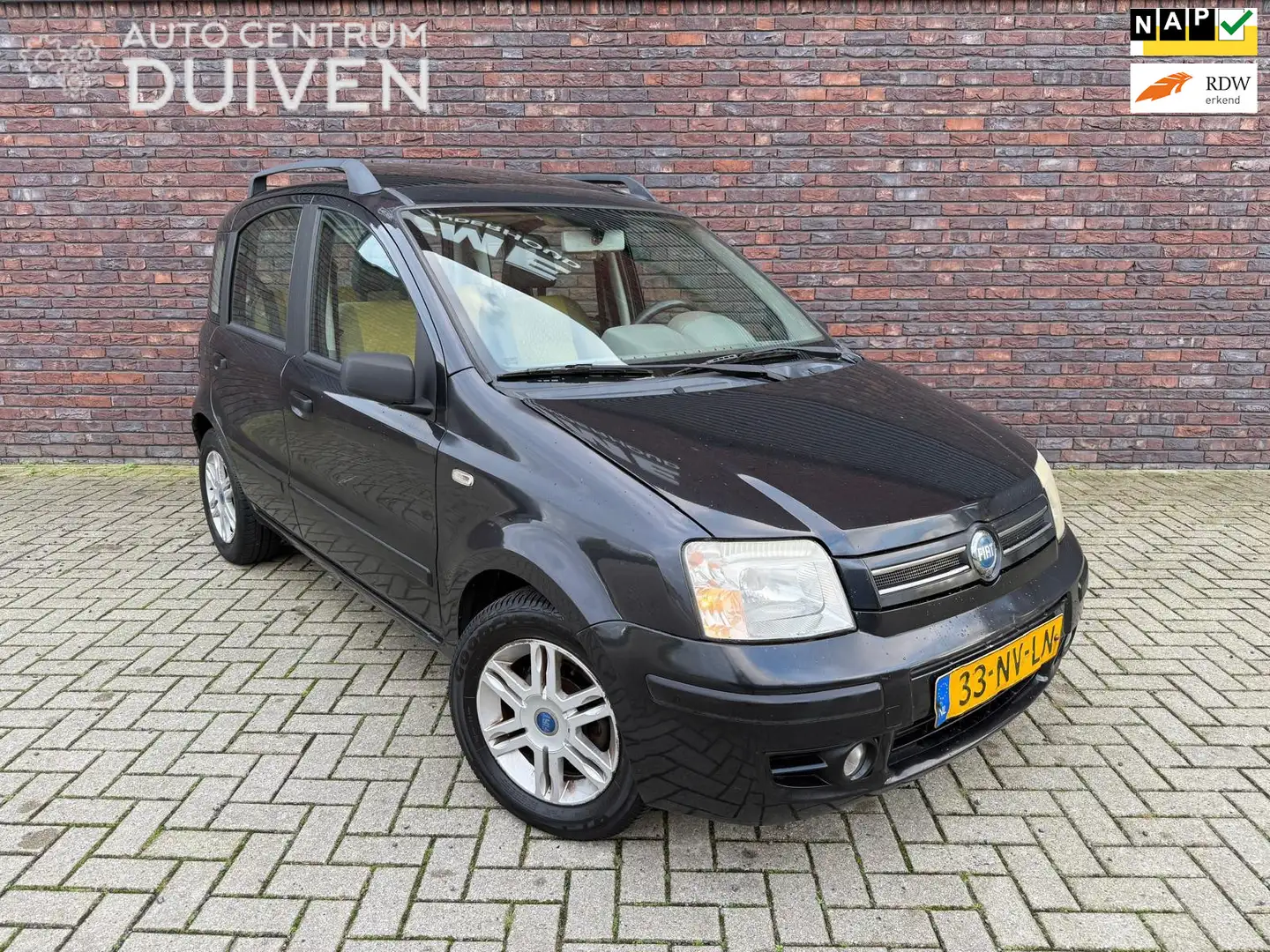 Fiat Panda 1.2 | Nieuw APK | Pano dak Zwart - 1
