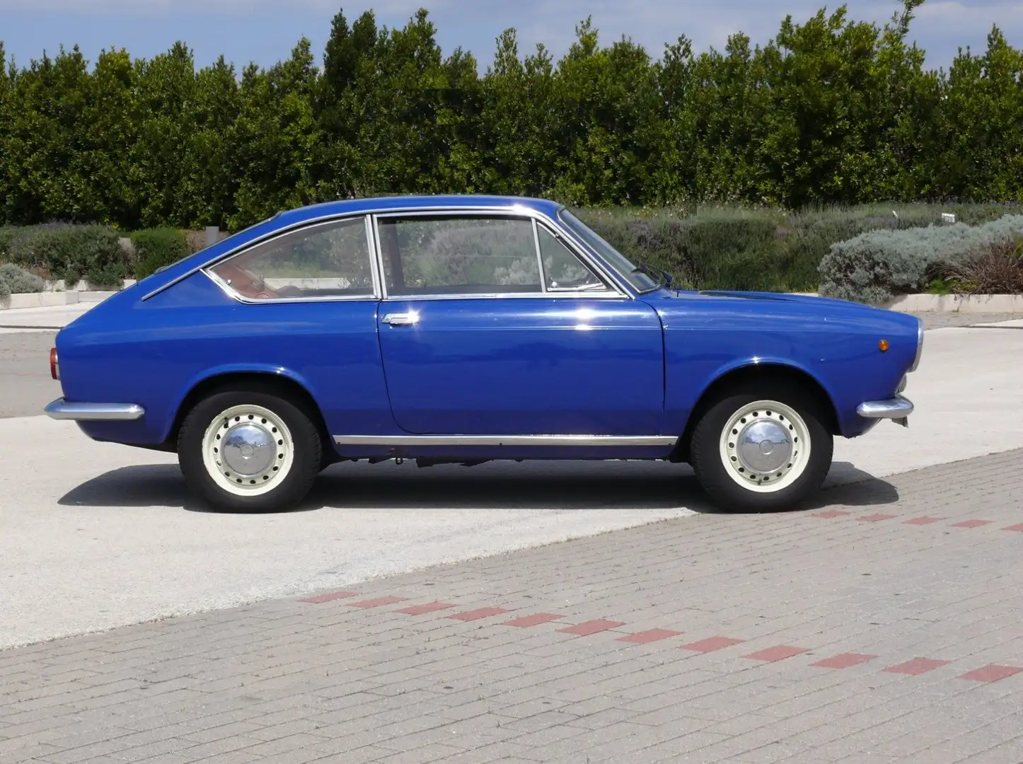 Fiat Coupe Blauw - 2