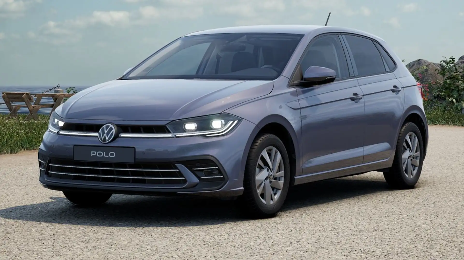 Volkswagen Polo 1.0 TSI Style MATRIX NAVI APP SHZ Grau - 1