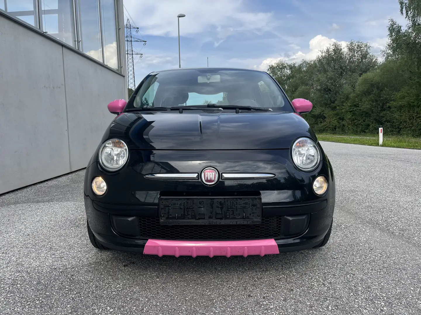 Fiat 500 1,2  EXPORT FAHRZEUG  !!! Schwarz - 2