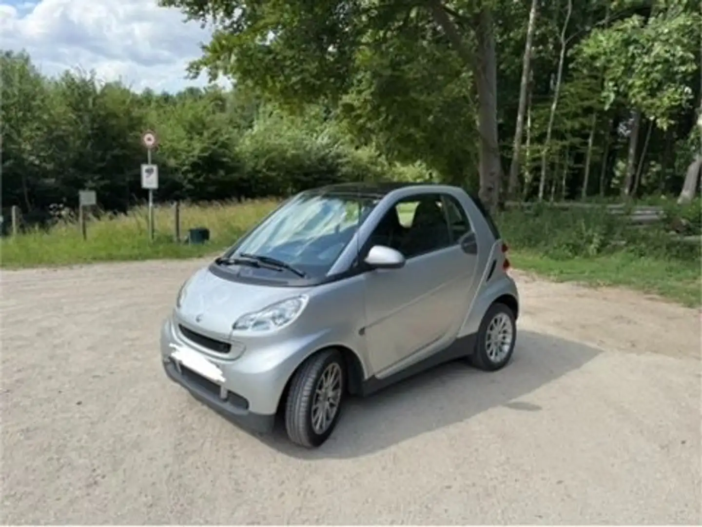 smart forTwo Coupe 1.0i Pure Softouch Zilver - 1