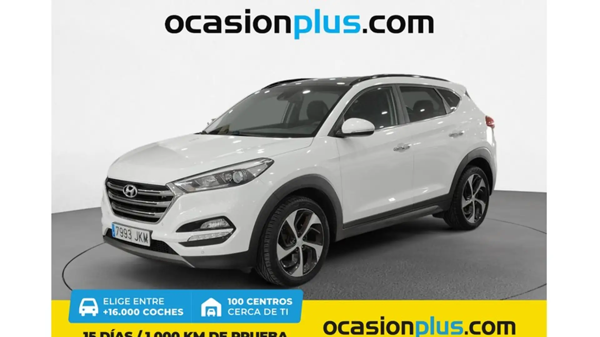 Hyundai TUCSON 2.0CRDI Tecno Sky 4x4 Aut. (9.75) Blanco - 1