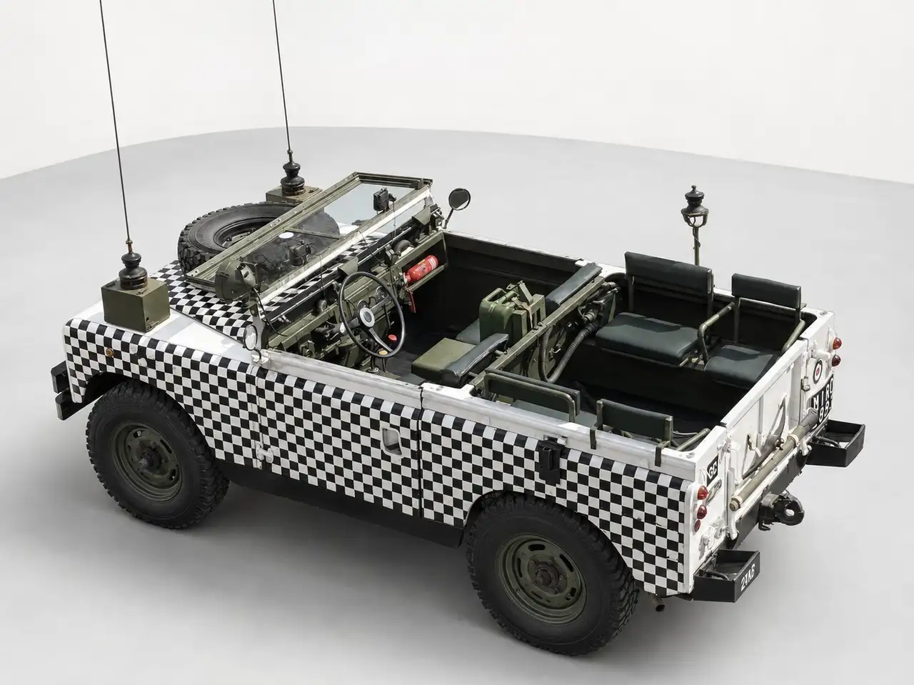 Land Rover Serie IIA - Restaurata - ASI Targa Oro, foto 4