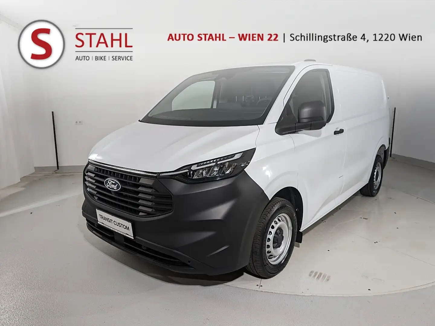 Ford Transit Custom Kasten 2,0 EcoBlue L1H1 280 Basis Weiß - 1