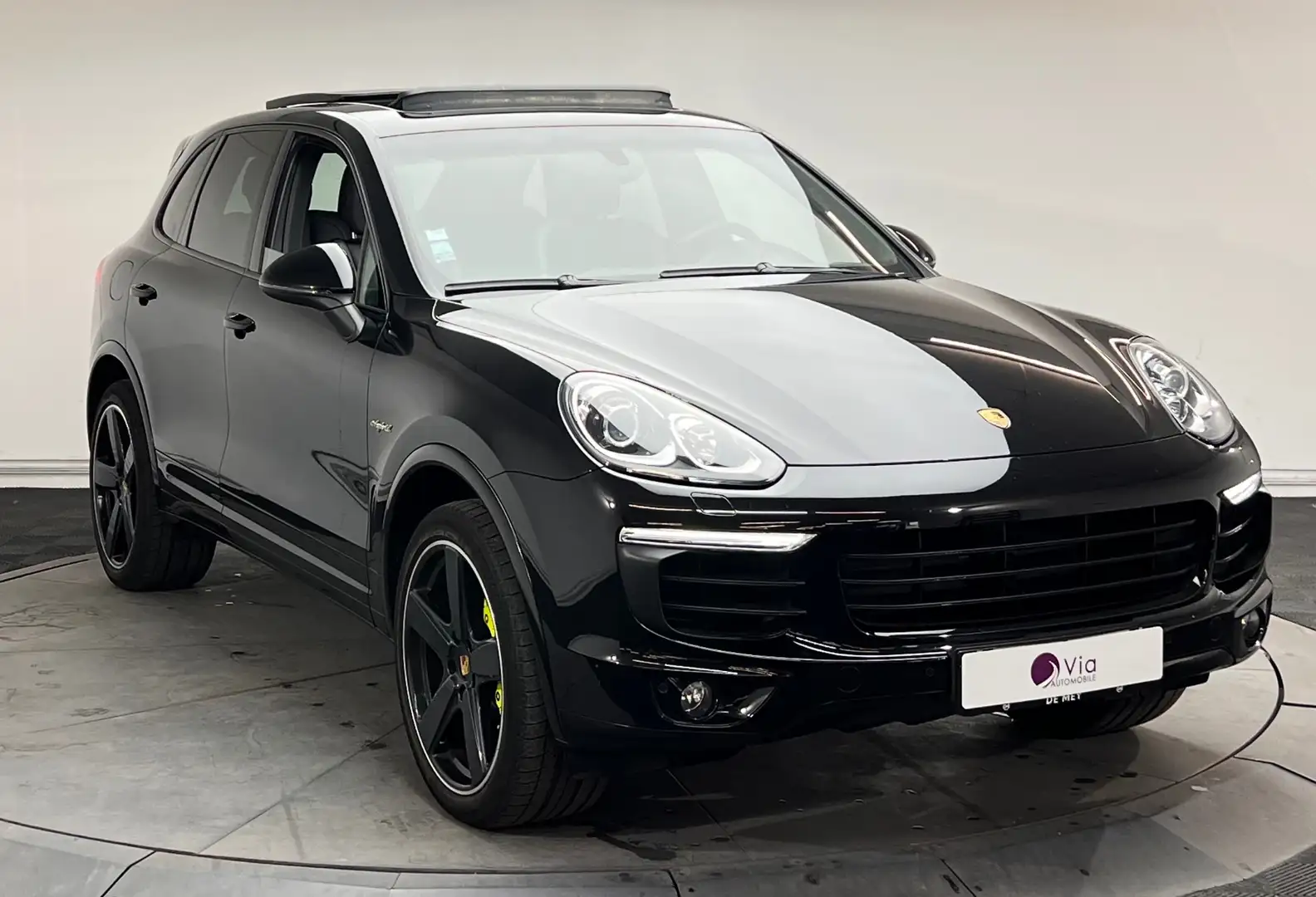 Porsche Cayenne 3.0 V6 416 ch S E-Hybrid Tiptronic A - Suivi Porsche Noir - 2