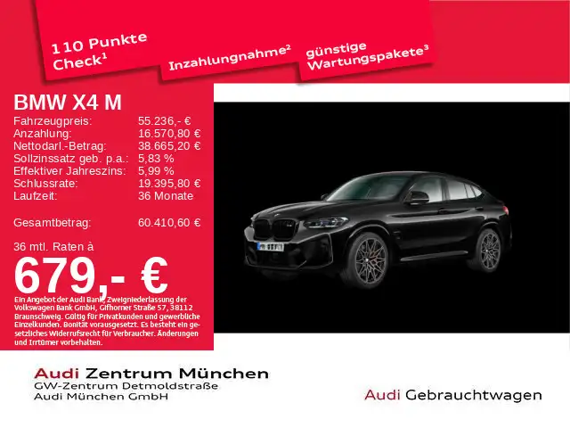 Bmw X4 M Comp. M Driver´sPack/Prem.Select./Laser/Dri