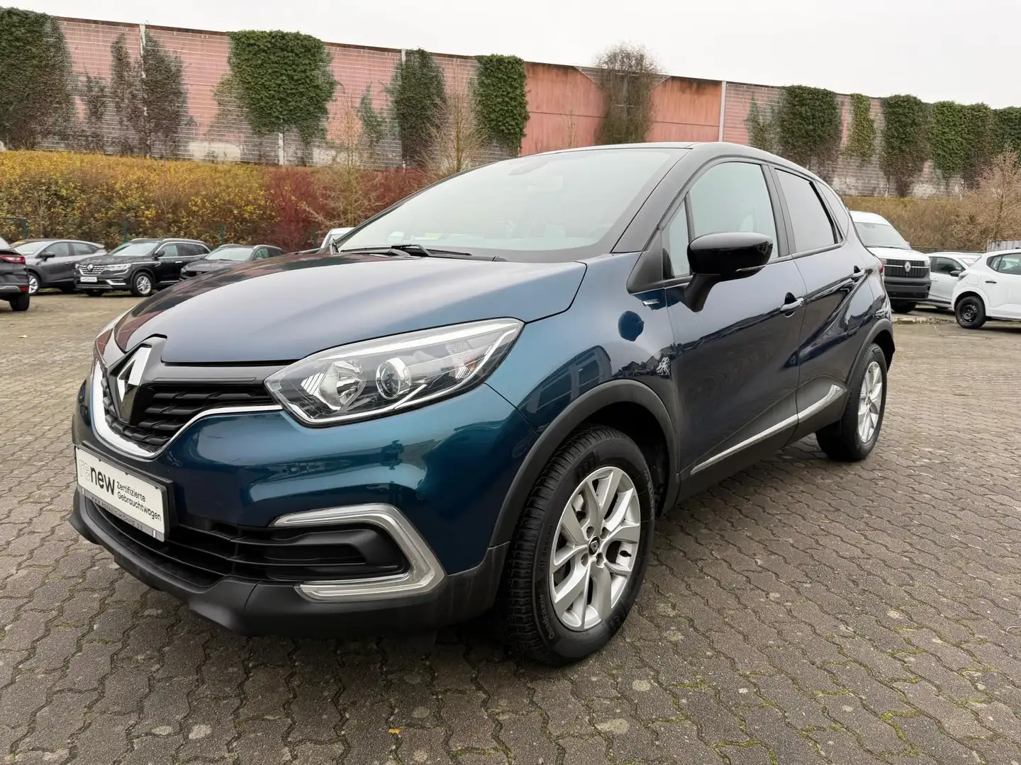 Renault Captur 0.9 TCe 90 LIMITED DELUXE KLIMA|NAVI|PDC Blau - 1