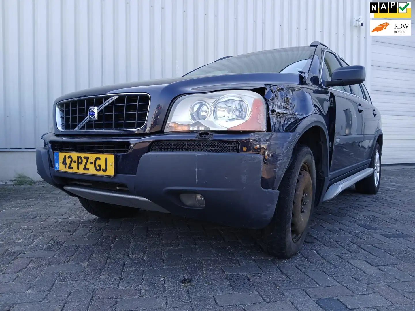 Volvo XC90 2.9 T6 Exclusive - Airco - Linker Zijschade Blue - 1