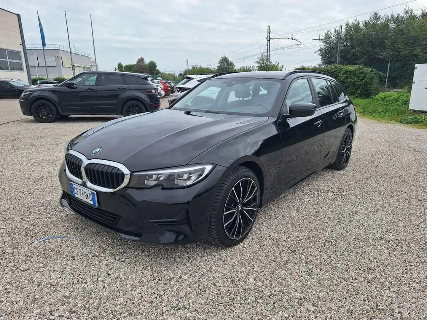 BMW 316 d Touring mhev 48V auto Nero - 1