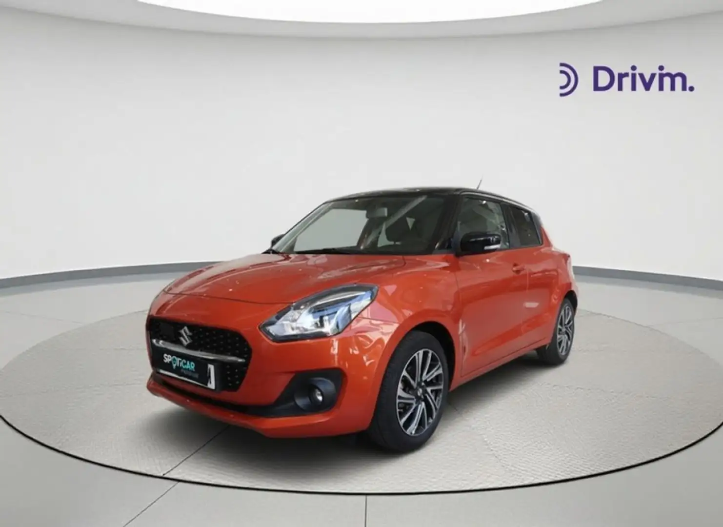 Suzuki Swift 1.2 MILD HYBRID CVT GLX Zwart - 1