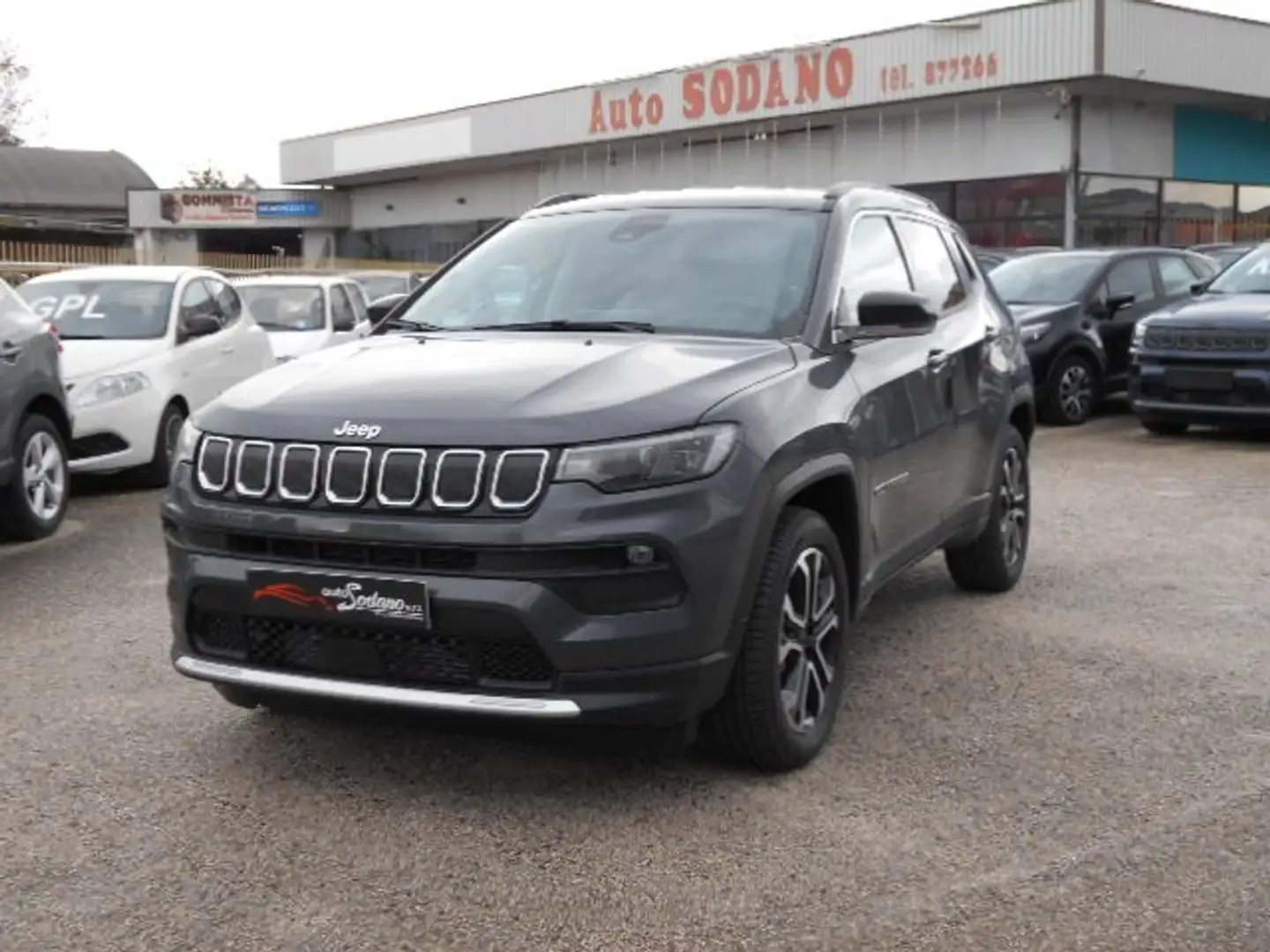 Jeep Compass Compass 1.6 mjt Limited 2wd 130cv km 0 Grigio - 1