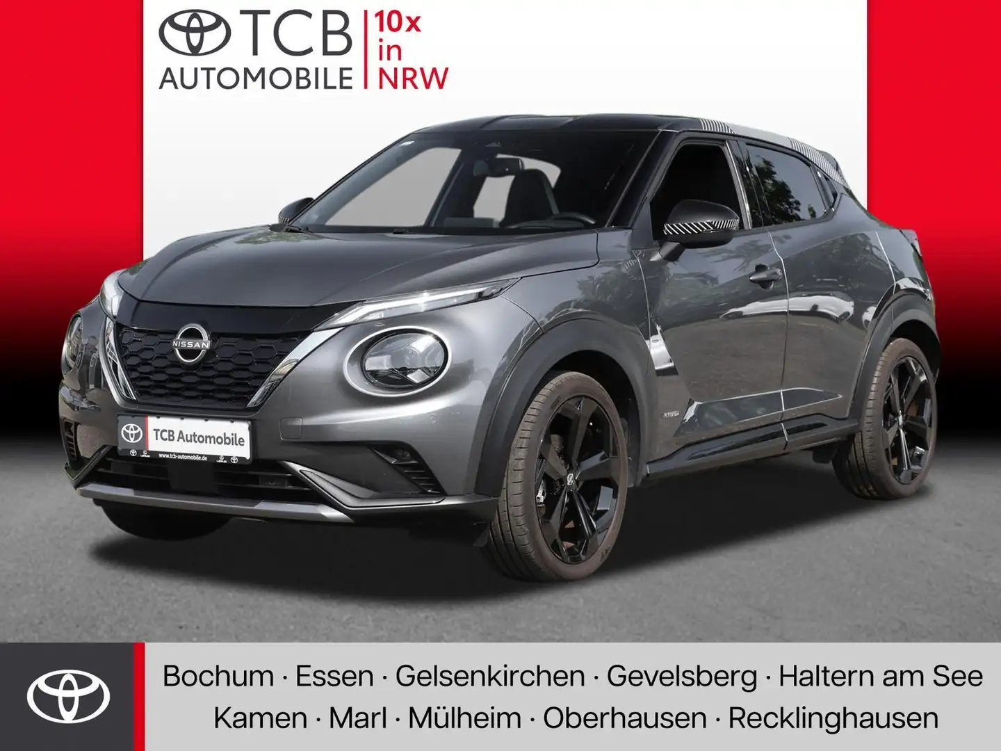 Nissan Juke 1.6 Hybrid Premiere Edition *NAVI*KAMERA* Grijs - 1