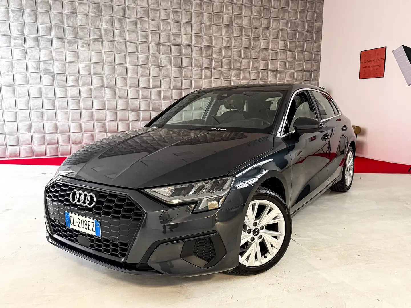 Audi A3 Sportback 35 1.5 tfsi mhev Advanced s-tronic - IVA Grau - 1