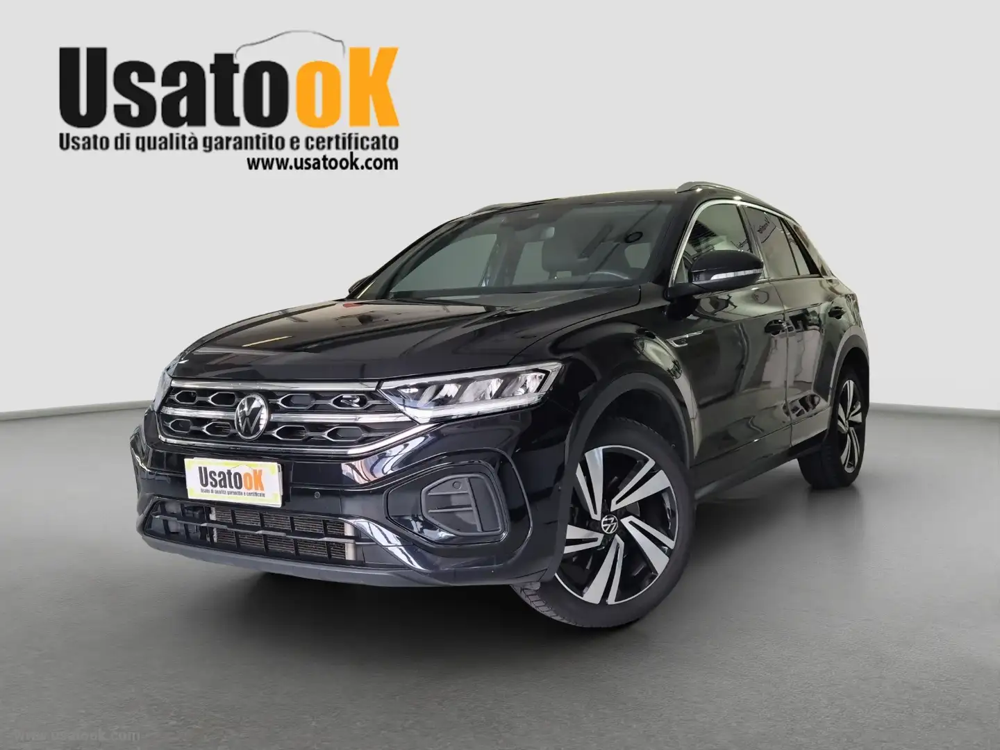 Volkswagen T-Roc 2.0 TDI SCR 150 DSG 4M.R-Line Pl. R-LINE 4X4 AUTOM Noir - 1
