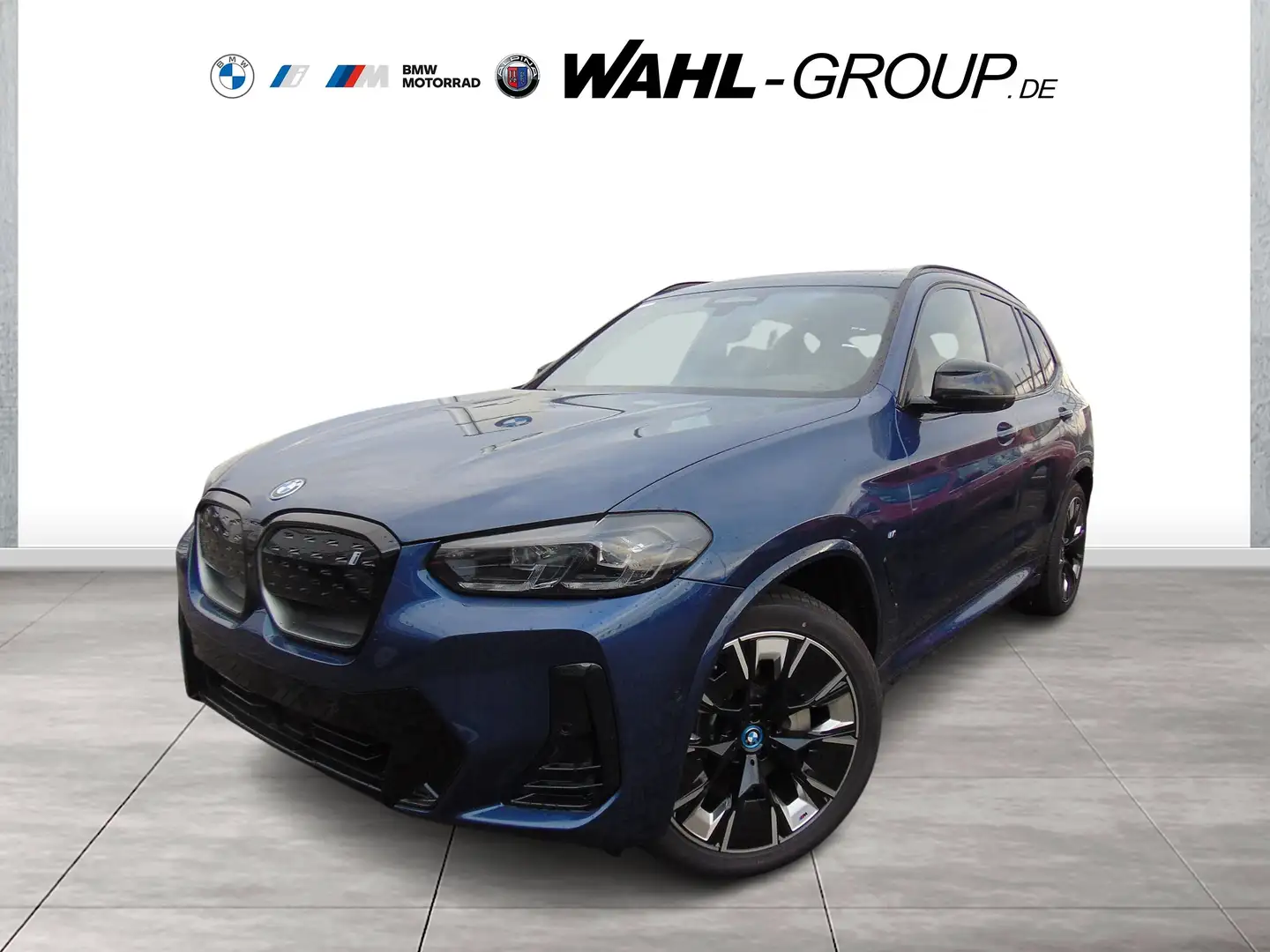 BMW iX3 Gestiksteuerung Head-Up HK HiFi DAB LED Shz Blauw - 1