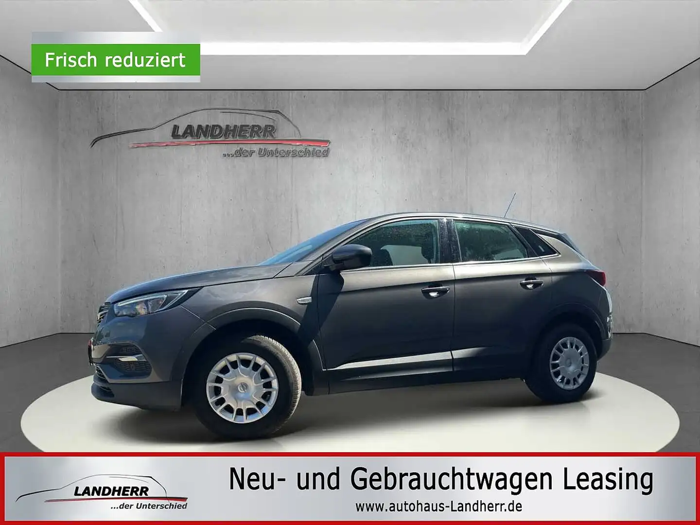 Opel Grandland Selection *AHK*GJR*PDC*Klima* Grijs - 1
