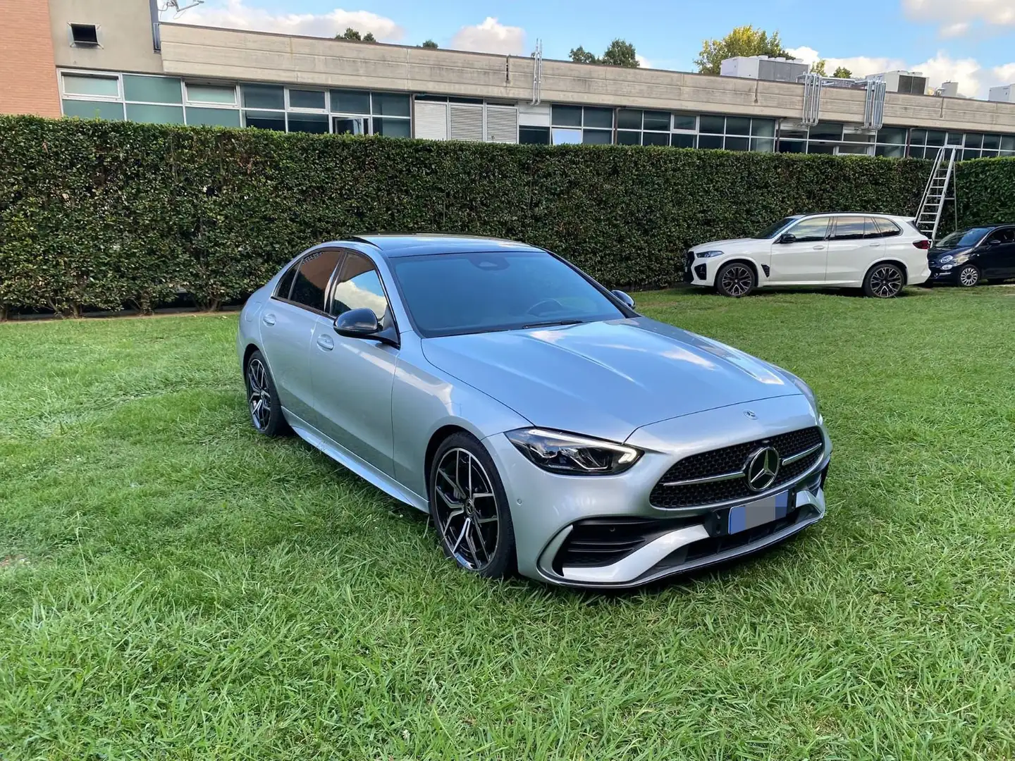 Mercedes-Benz C 200 C 200 d Mild hybrid AMG Line Premium Plus Gris - 2