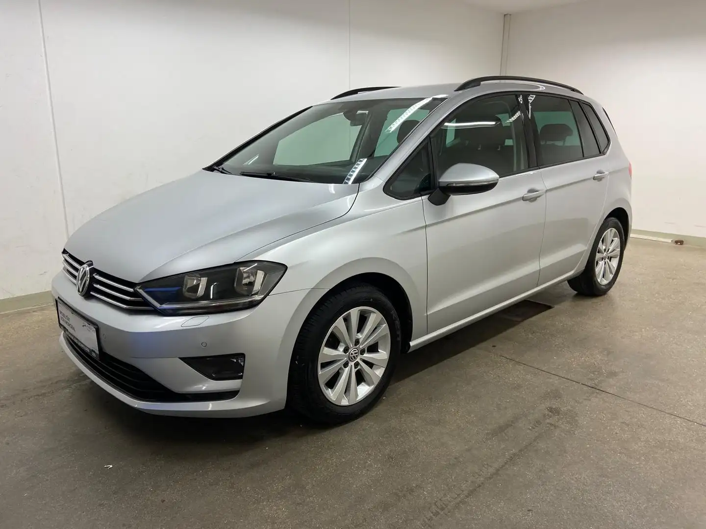 Volkswagen Golf Sportsvan Rabbit TDI DSG Plateado - 1