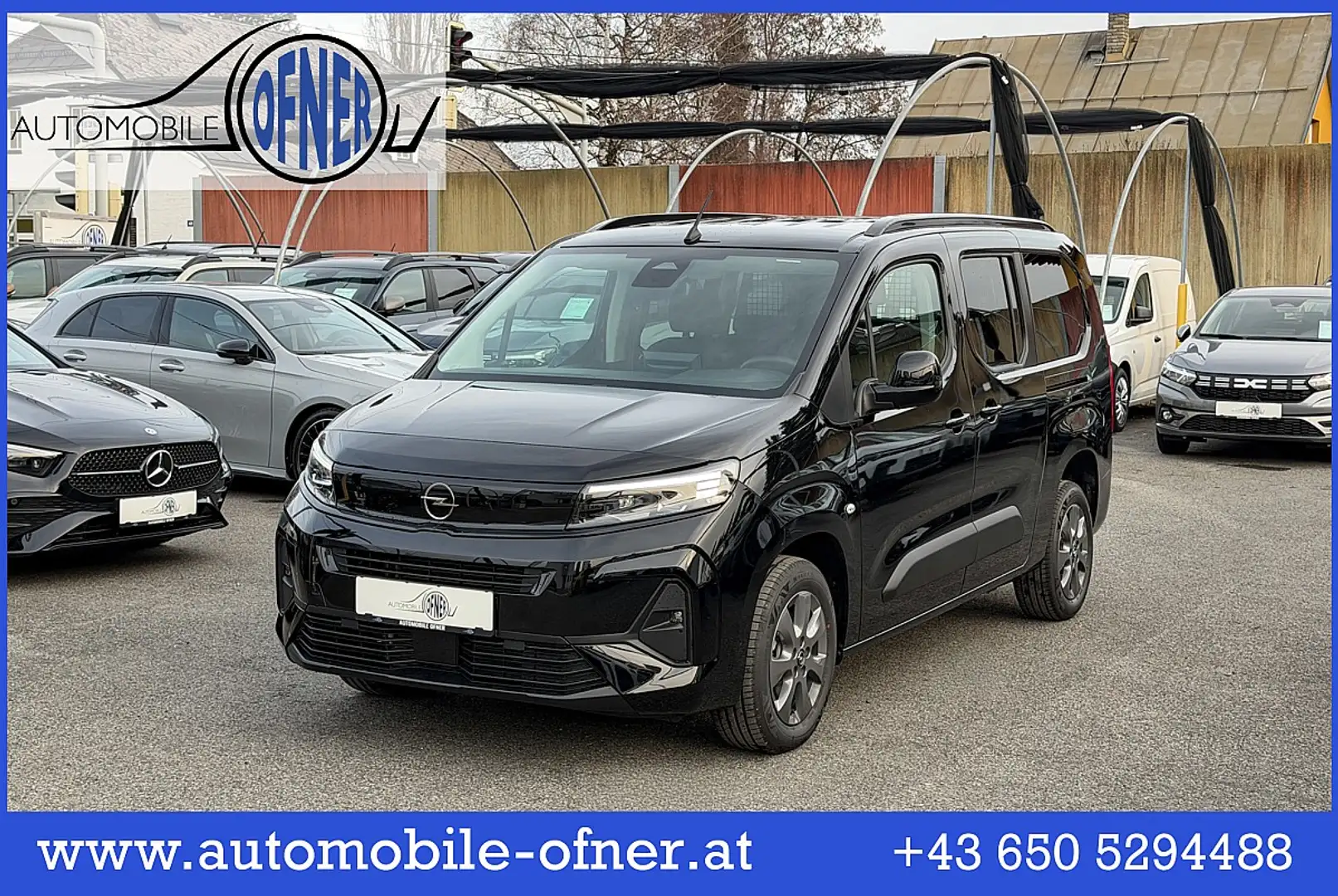 Opel Combo HDI130 XL Edition Aut. LED PDC 180°Kamera 2x Sc... Schwarz - 1