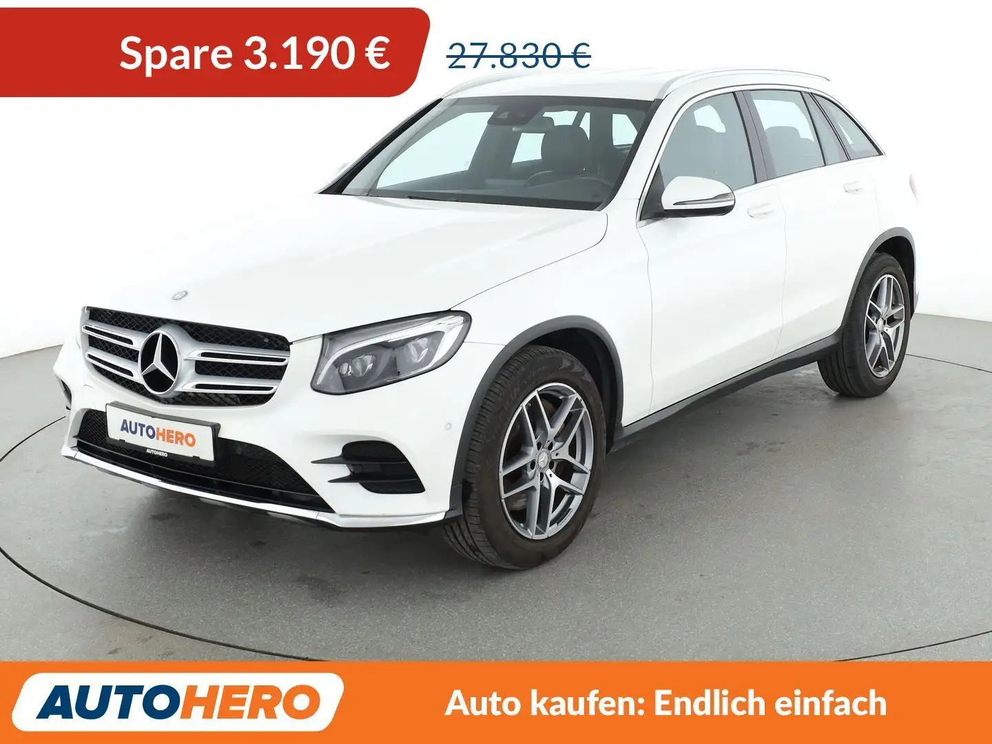 Mercedes-Benz GLC 250 4Matic AMG Line Aut.*LED*NAVI*TEMPO*PDC*SHZ*KLIMA Weiß - 1