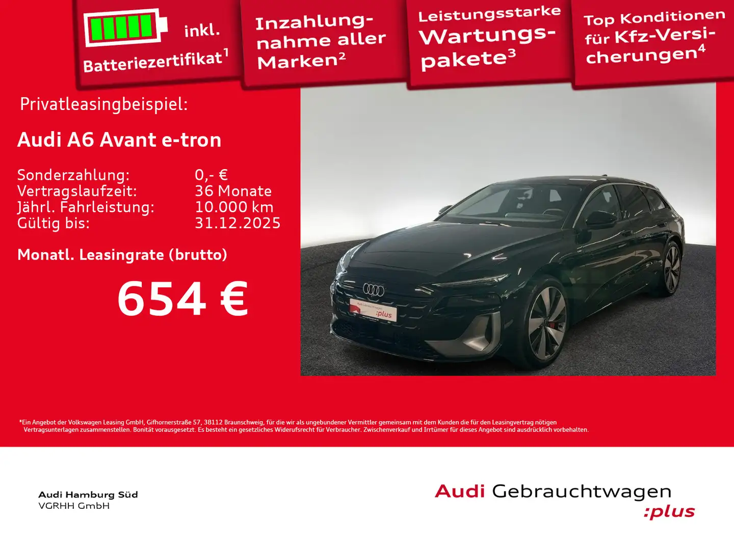 Audi performance S LINE/TECH-PRO/AHK Schwarz - 1