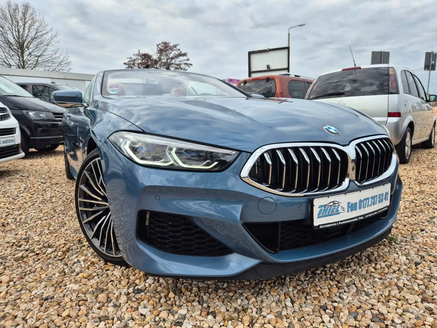 BMW M850 Laser B&O DAB Sitzlüftung 360 Blau - 1