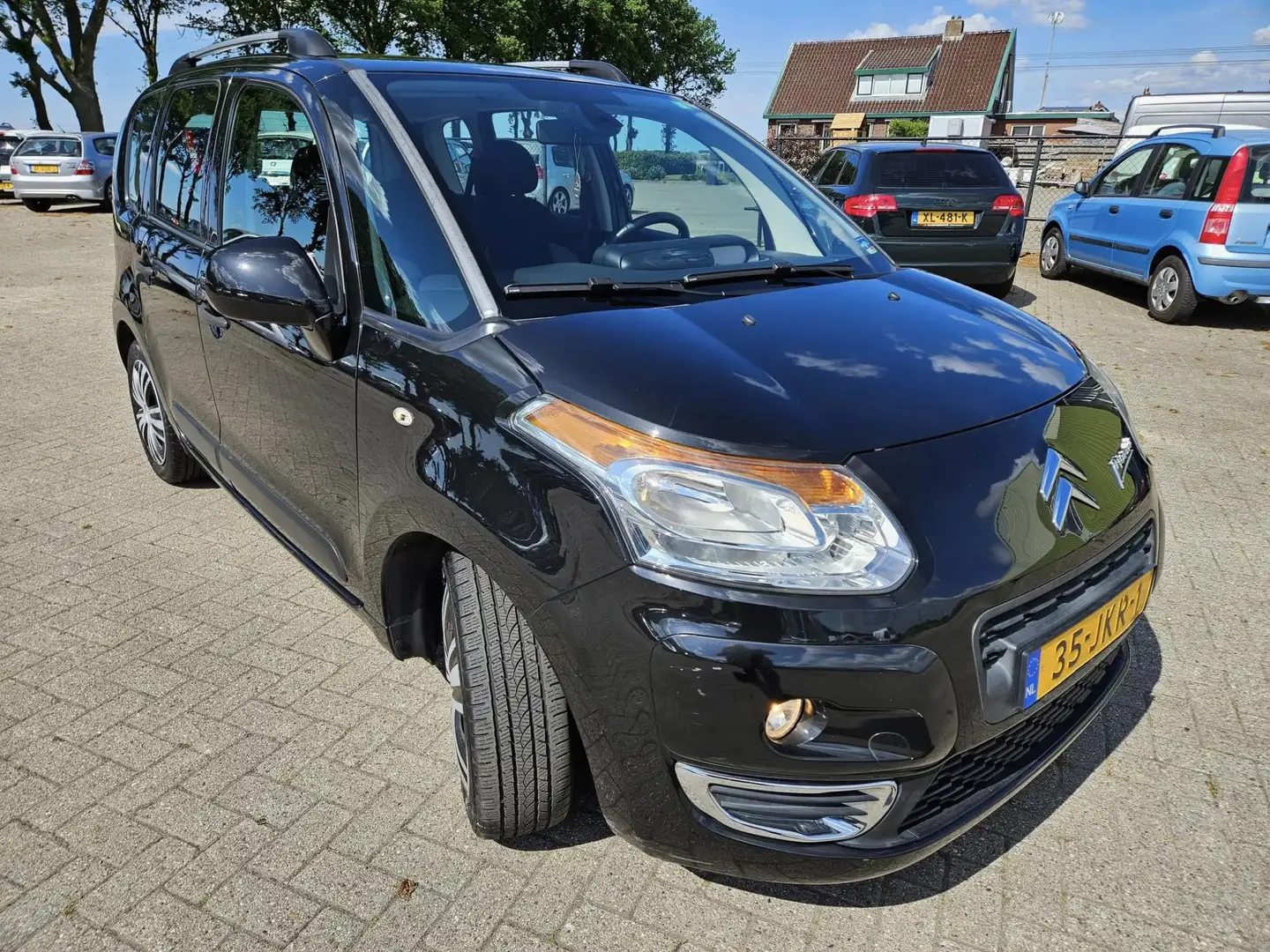 Citroen C3 Picasso 1.6 VTi Aura. 2009. Climate/Cruise/Mistlampen. APK Zwart - 2