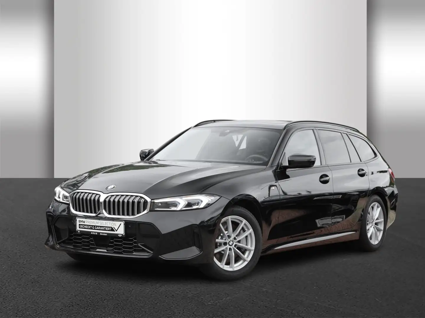BMW 330 i xDrive Tour. M Sport Pano AHK ACC HUD 360° Schwarz - 2