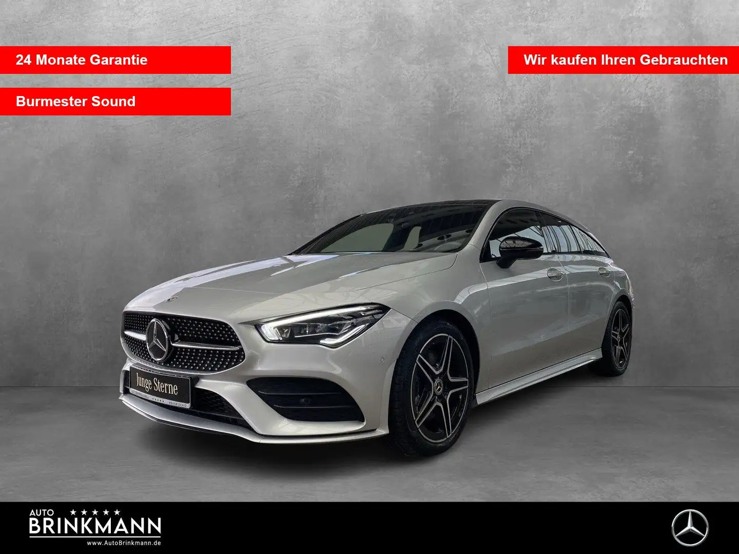Mercedes-Benz CLA 220 CLA 220 d Shooting Brake AMG-LINE/PANO/BURMESTER Silber - 1