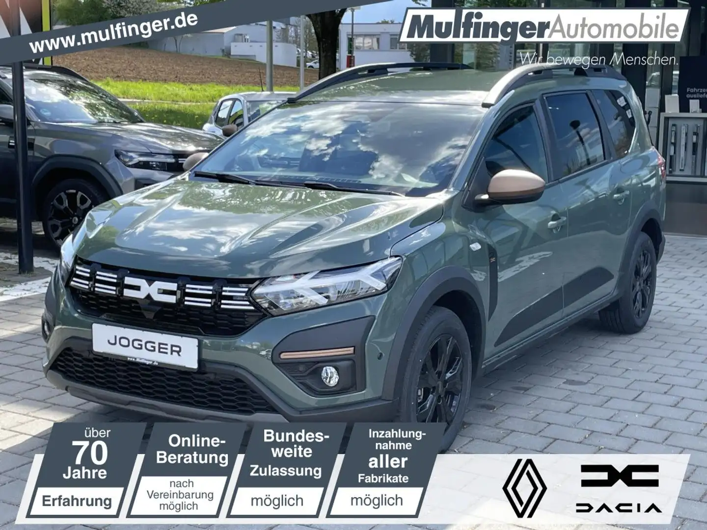 Dacia Jogger Extreme+ ECO-G 100 Navi Klima Einparkhilfe Grau - 1