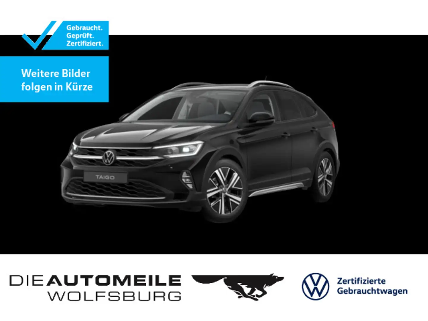 Volkswagen Taigo 1.0 TSI OPF DSG Style Schwarz - 1